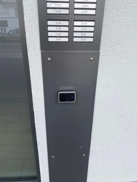 Entrance Boardinghouse Obertshausen, Leipziger Straße 2a
